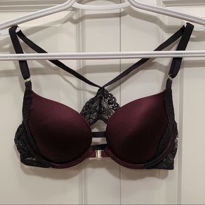 La Senza Lace Strappy Back Push Up Bra